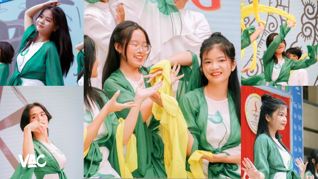KHAI GIẢNG TRƯỜNG THPT VÕ THỊ SÁU 2023-2024 | MÚA VĂN NGHỆ MASHUP KẼO CÀ KẼO KẸT_CHÂN ÁI | VAC