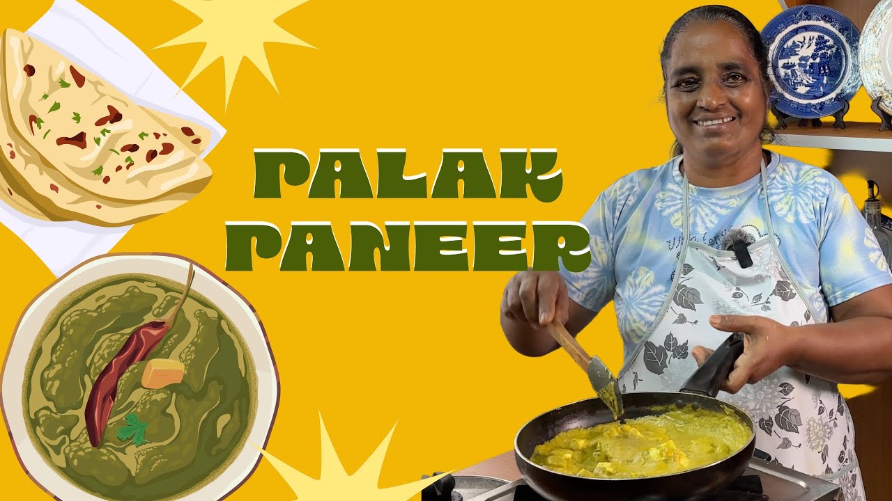 Goan Mother makes the best Palak Paneer | Palak paneer recipe | Maria Cooks Goa