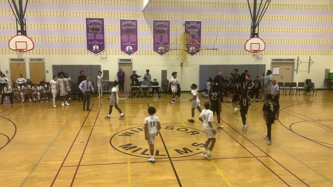 ( 2nd Half ) Deer Park Magnet Middle VS Windsor Mill ( Middle School Basketball )