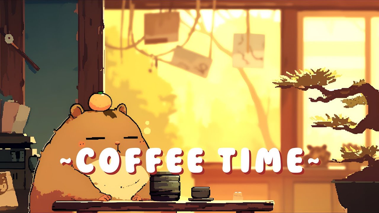 [Full Hour] Lofi Capybara Radio | Peaceful Music for Your Soul 🎵 💫 | Study Aid