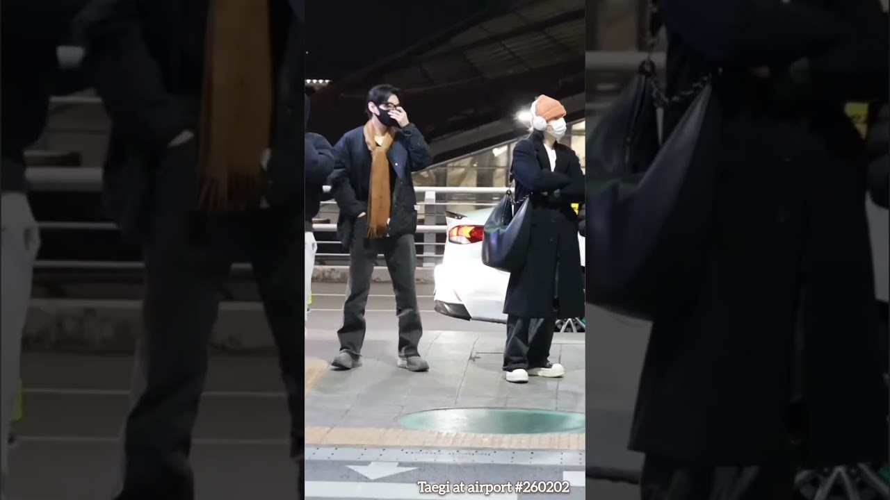 Taegi at airport 2026 #taegi #sugav