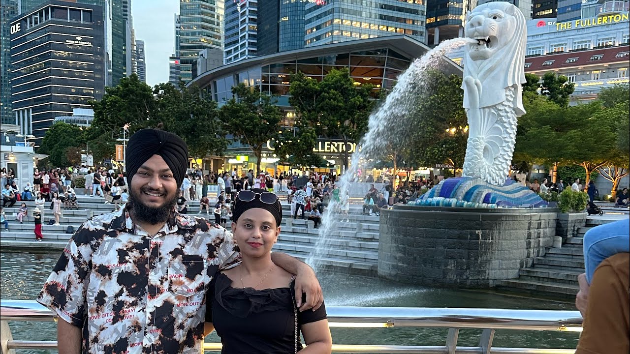 Singapore Day 2 | Marina Bay Sands | Garden By the Bay | Merlion | Singapore Downtown | AmanHarman