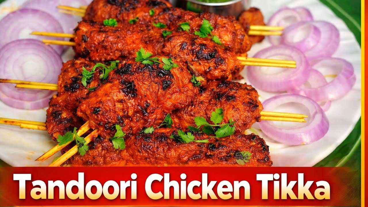 Tandoori Chicken Tikka No Oven  | Ziya Khan Kitchen 