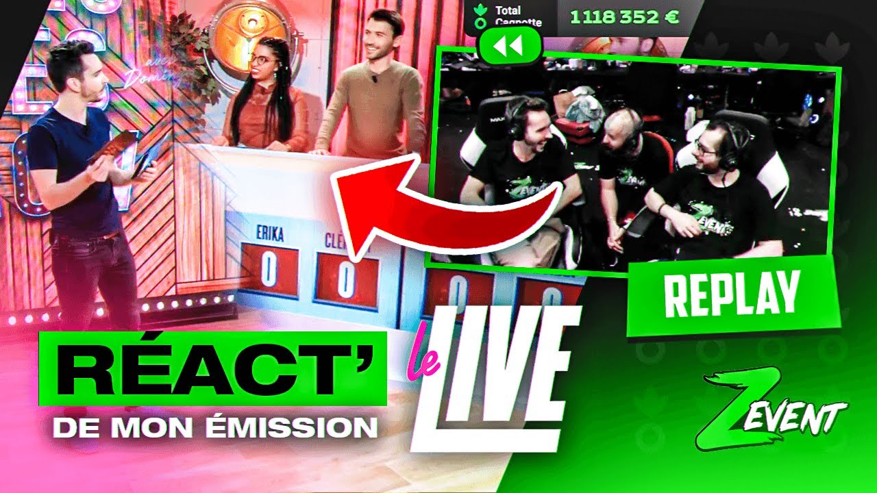 ON REACT MON &Eacute;MISSION CANCEL DE LELIVE 😬 #ZEvent2021