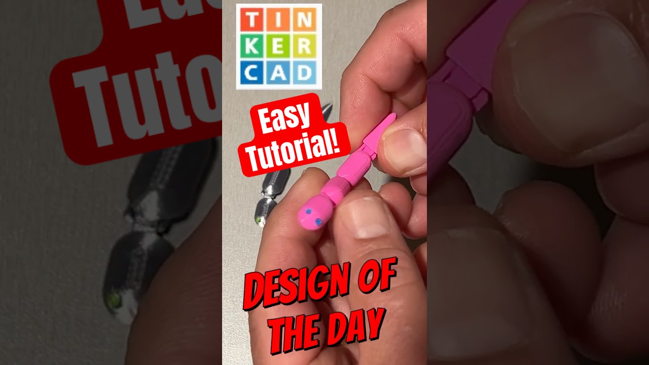 Flexi Snake Tutorial Articulated Tinkercad Bundle Wizardry! Classroom Ready!