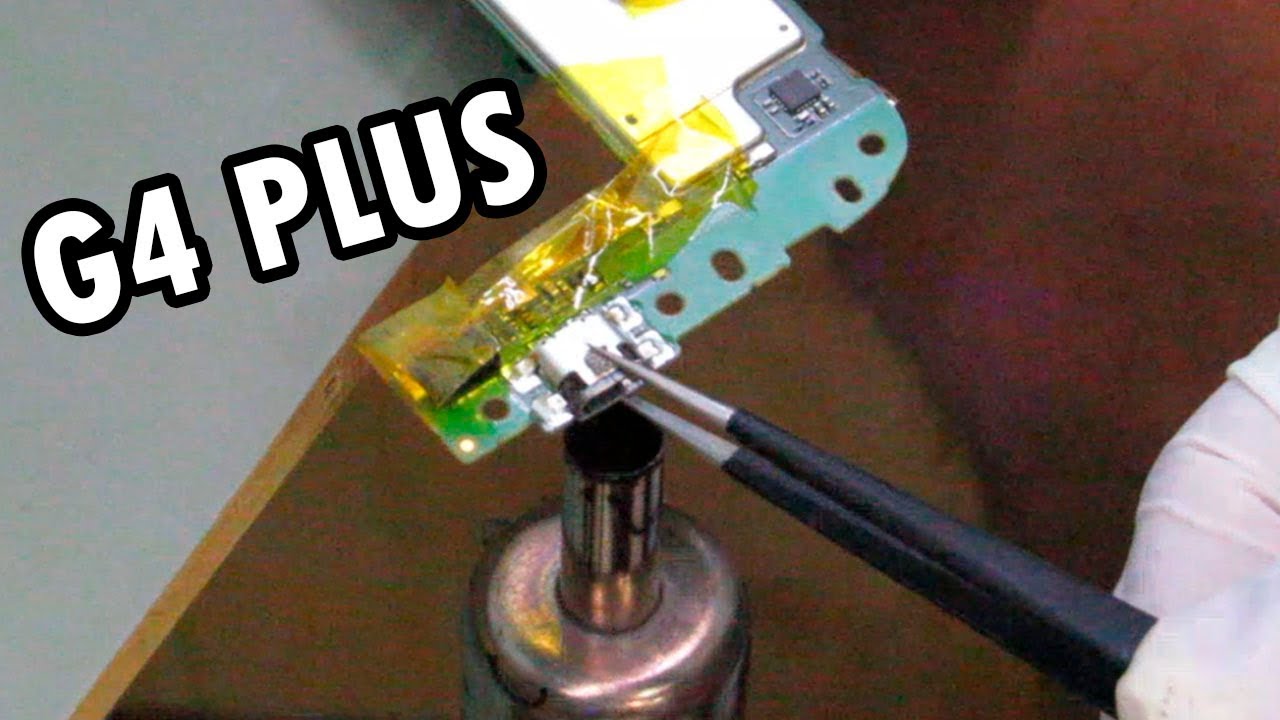 TROCANDO CONECTOR DE GARGA MOTO G4 PLUS