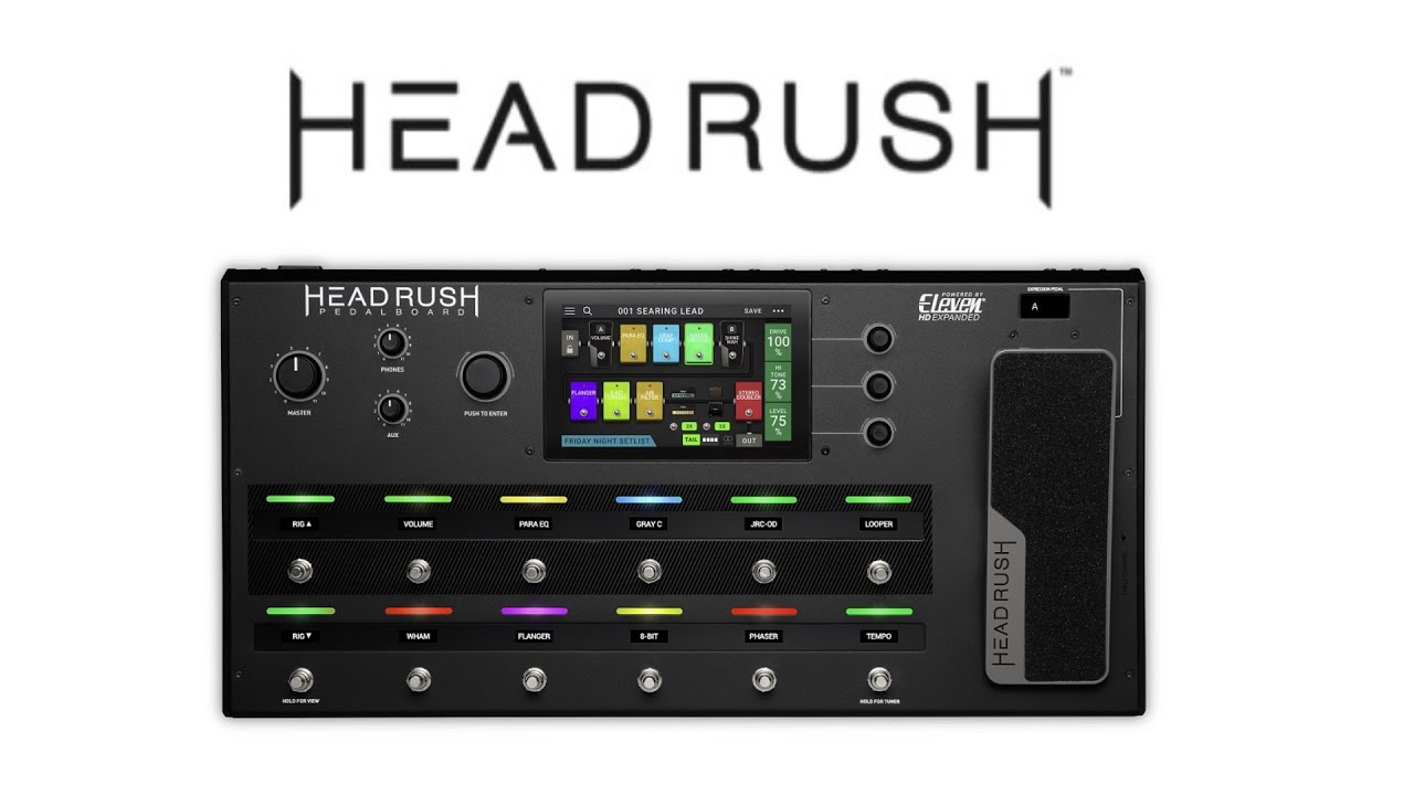 Headrush Pedalboard - wszystko co potrzebne nowoczesnemu gitarzyście do grania - FILMIKI O GITARACH