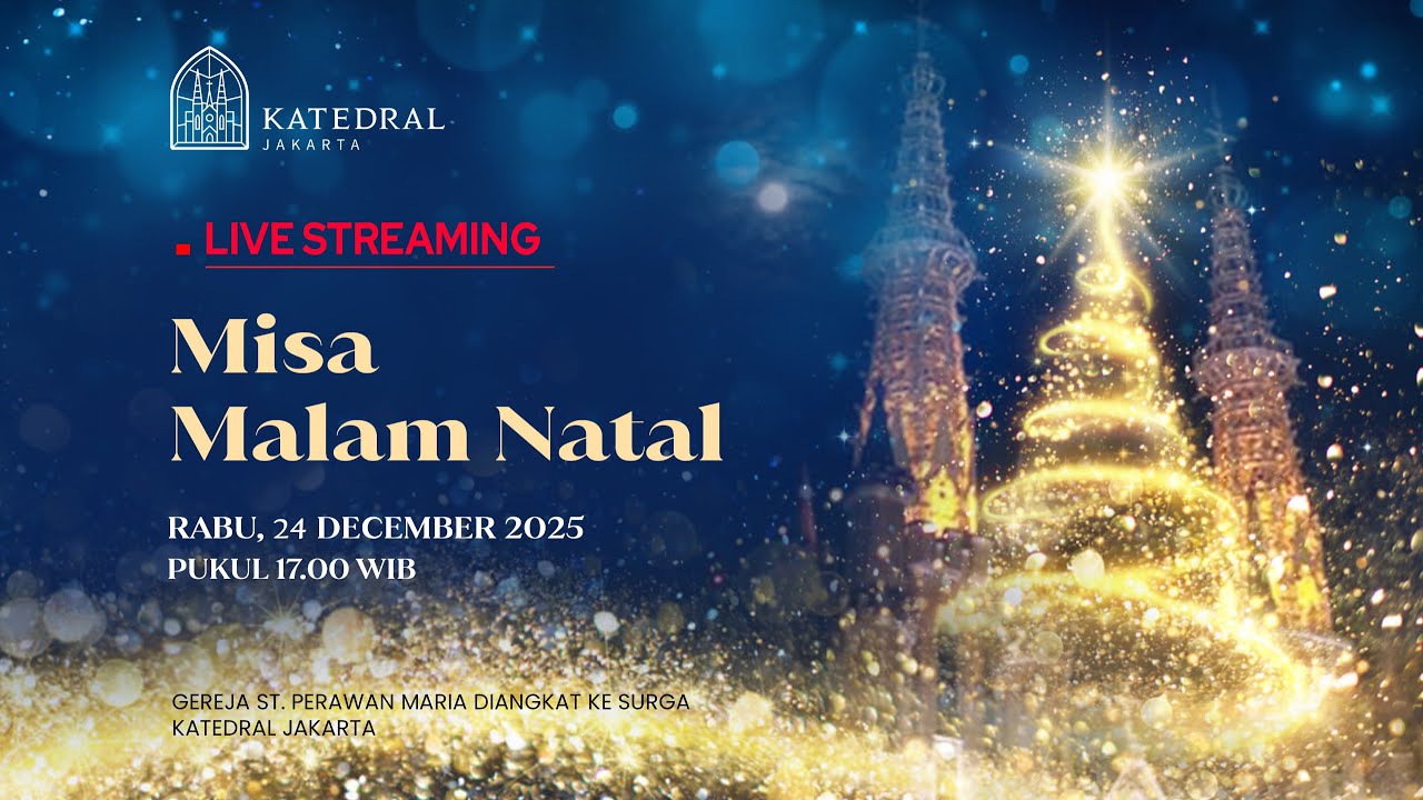 MISA MALAM NATAL, RABU 24 DESEMBER 2025, PK 17.00 WIB