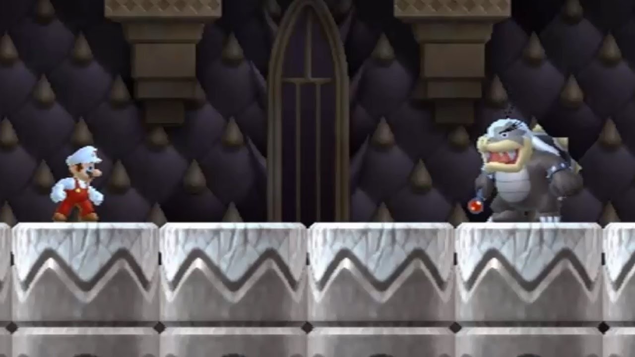 New Super Mario Bros Wii - All Castle Bosses