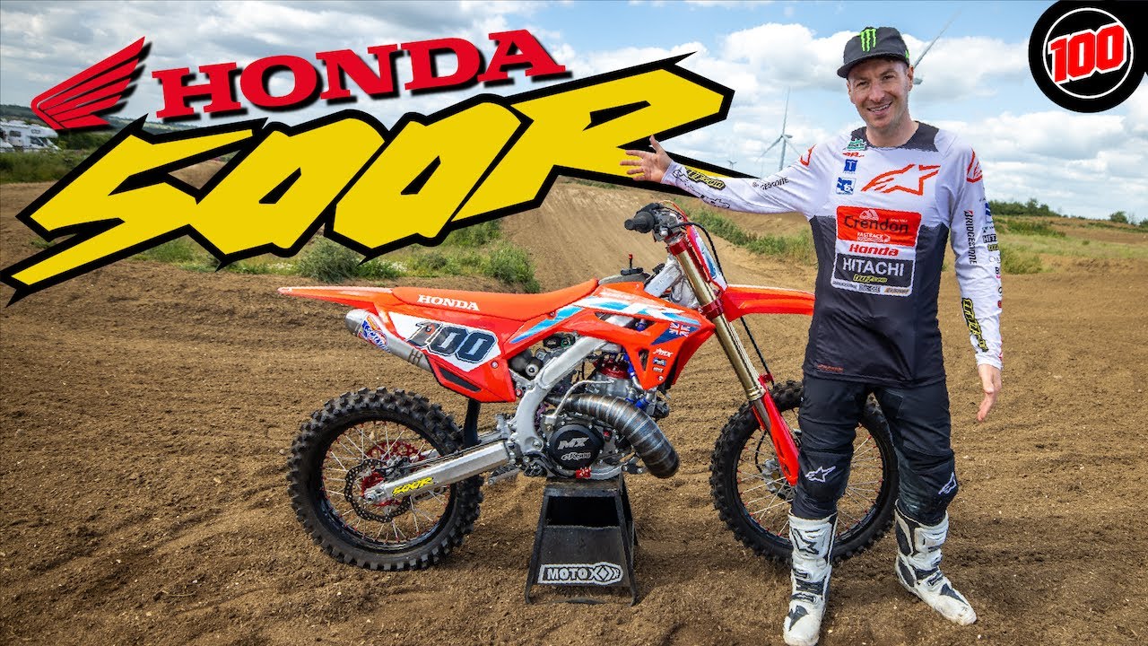 РЕАКТИВНАЯ HONDA CR500 НА РАМЕ CRF450 2022 ГОДА | ЭТО ДИКОЕ УДИВЛЕНИЕ!!