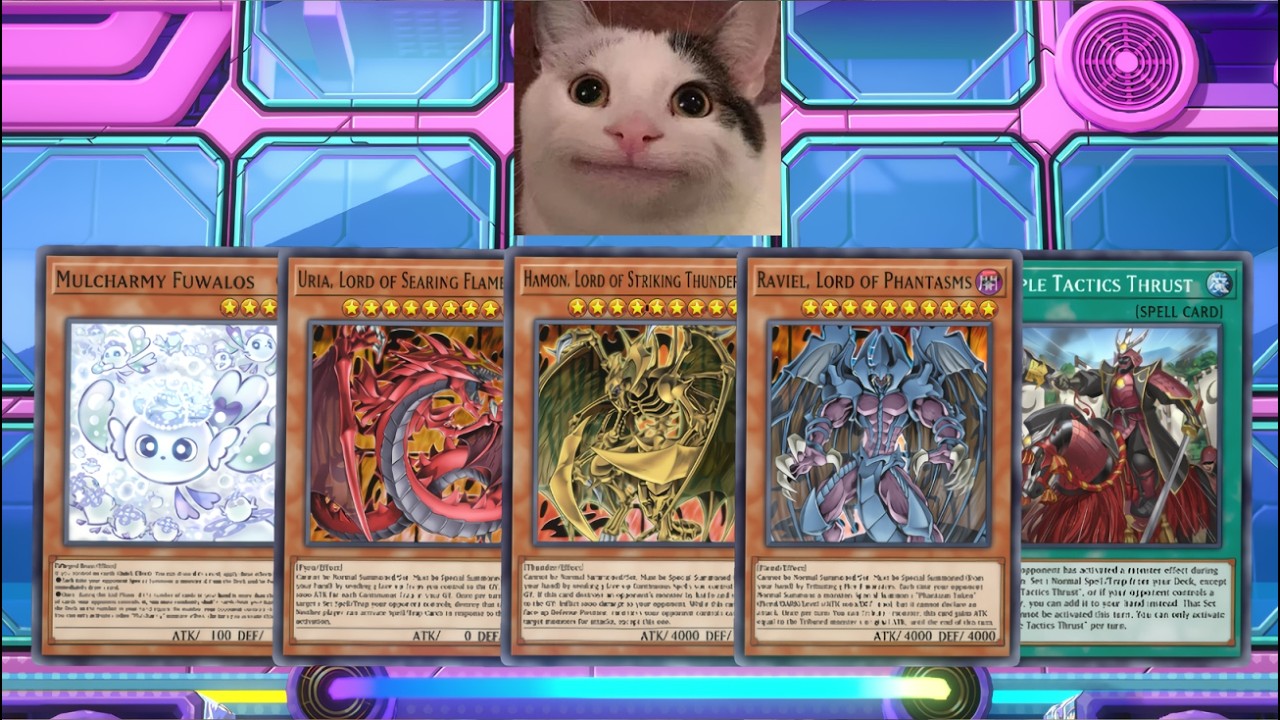 WHEN YOU DRAW HAMON RAVIEL URIA ! YUGIOH MASTER DUEL