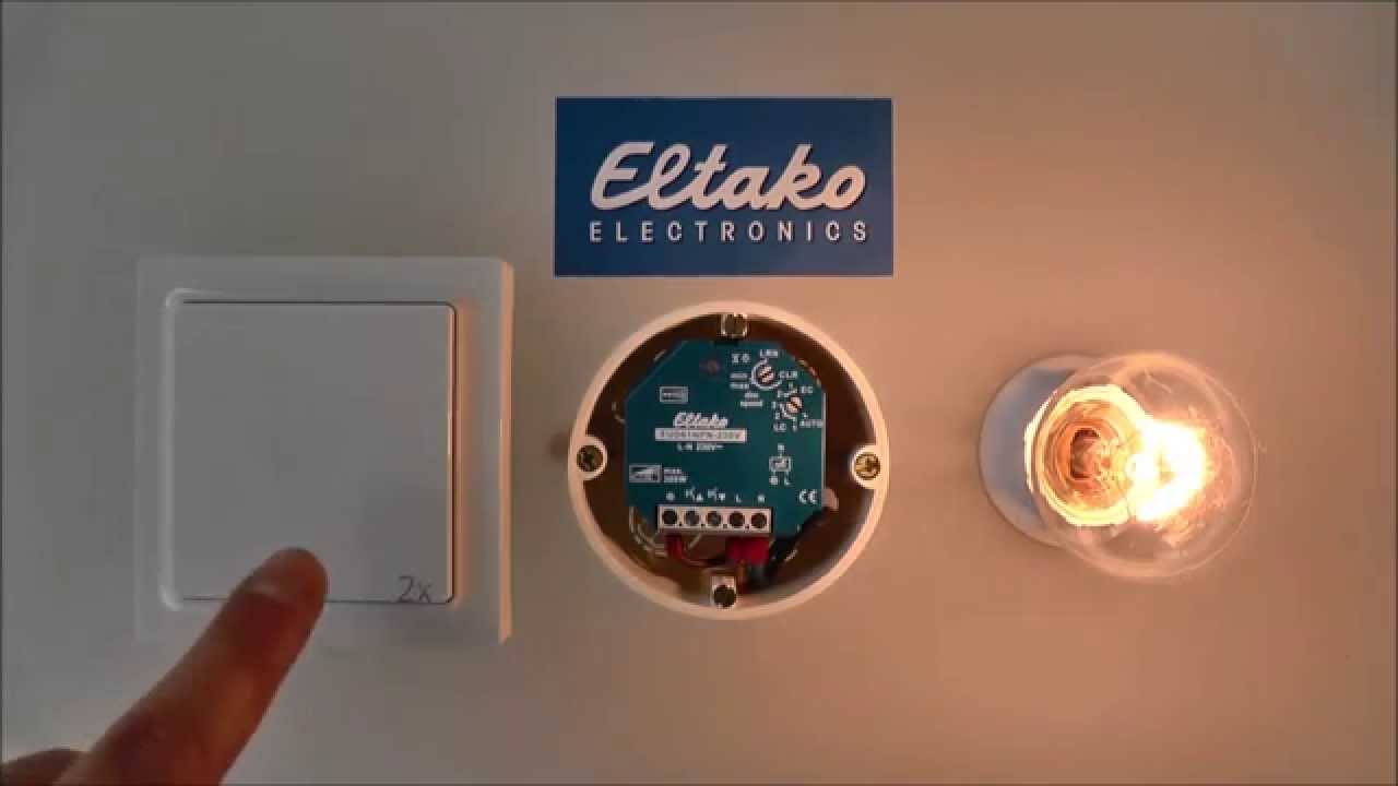 Tutorial - EnOcean Eltako FUD61NPN-230V deutsch
