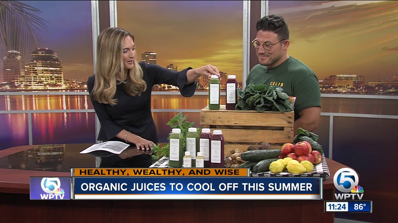 Organic juices to cool off this summer