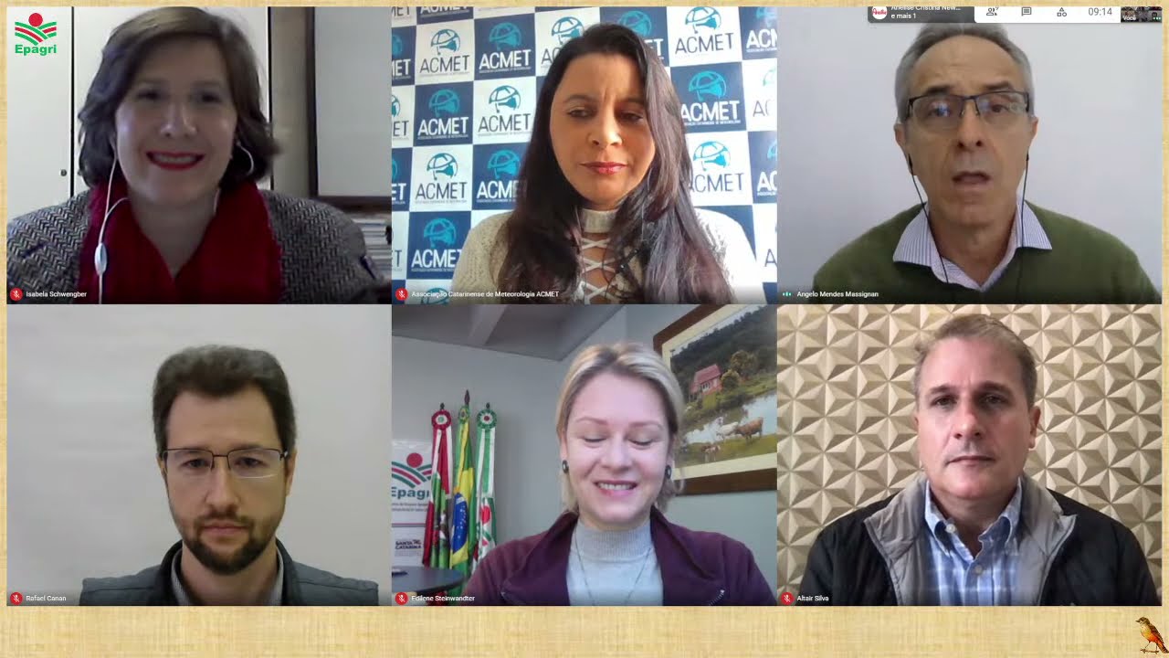 Lançamento do site Epagri/Ciram