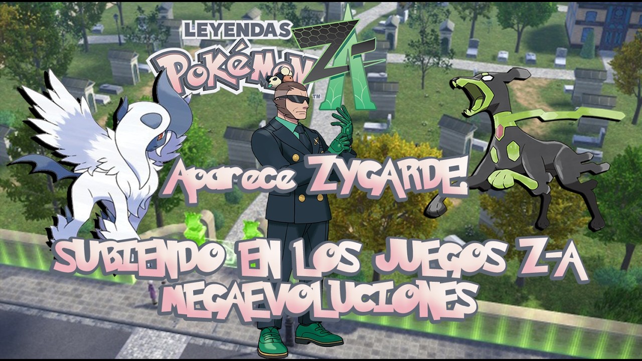 Leyendas Pokemon Z-A: Subiendo en los juegos Z-A y obtengo un pokemon con megaevolucion!