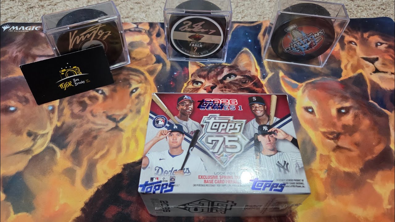 Карточка 2026 Topps Series 1 Blaster Battle With Sticks G
