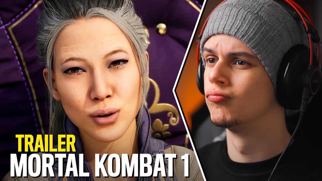 Assistindo TODOS OS TRAILERS NOVOS! - Mortal Kombat 1