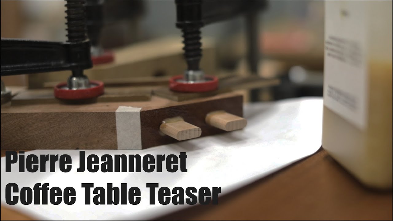AVcabinetmaker - Pierre Jeanneret Coffee Table Teaser