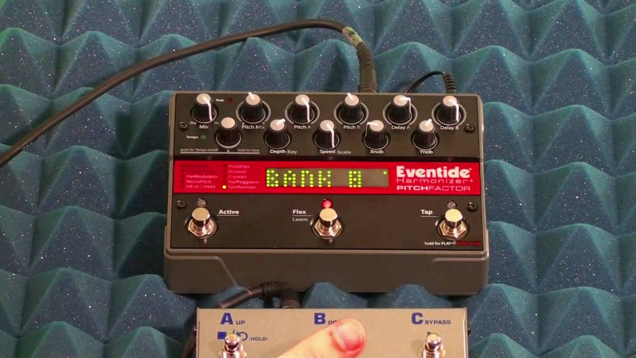 Eventide Factor Series Stompbox Tutorial 5 of 11: Using an Aux Switch