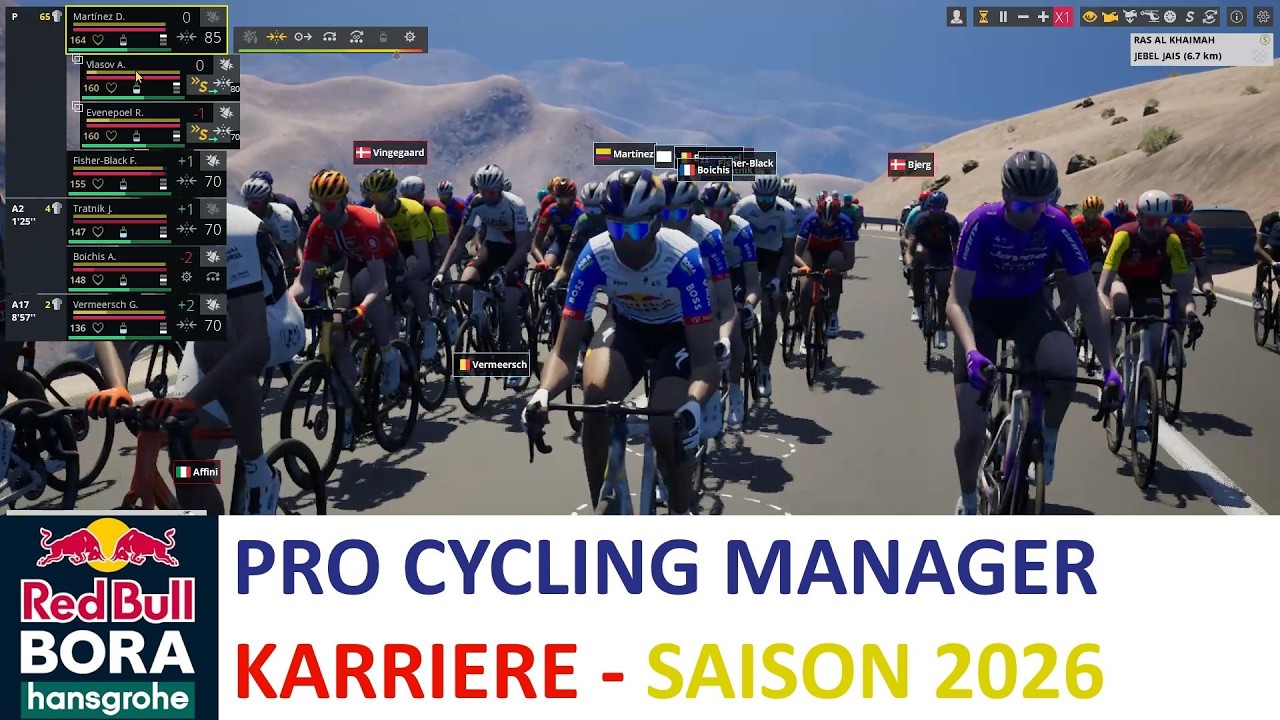 Pro Cycling Manager 2025 I UAE Tour I Remco Evenepoel gibt sein Saison Debüt 😮