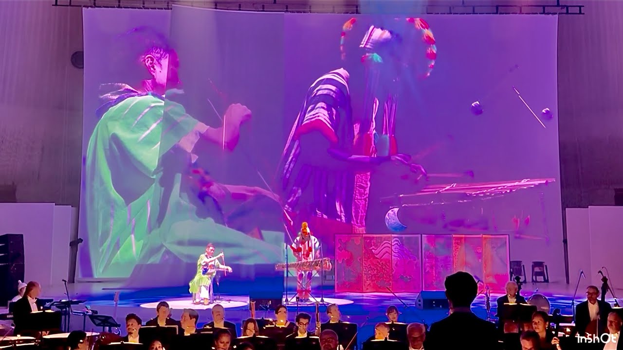 【Expo2025. 万博ライブラリー】 奥河内音絵巻 日月山水タイムマシン、シャインハット、9/7.