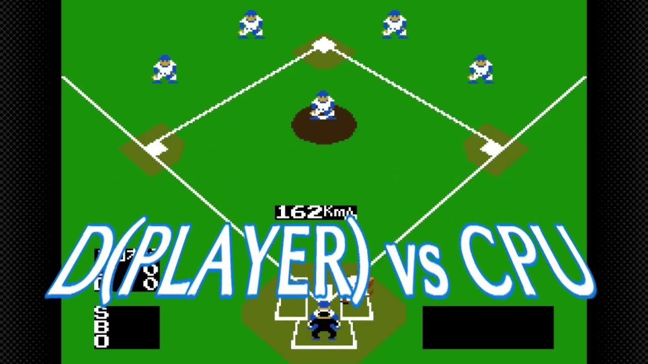 【BASEBALL】634th　D(PLAYER) vs CPU