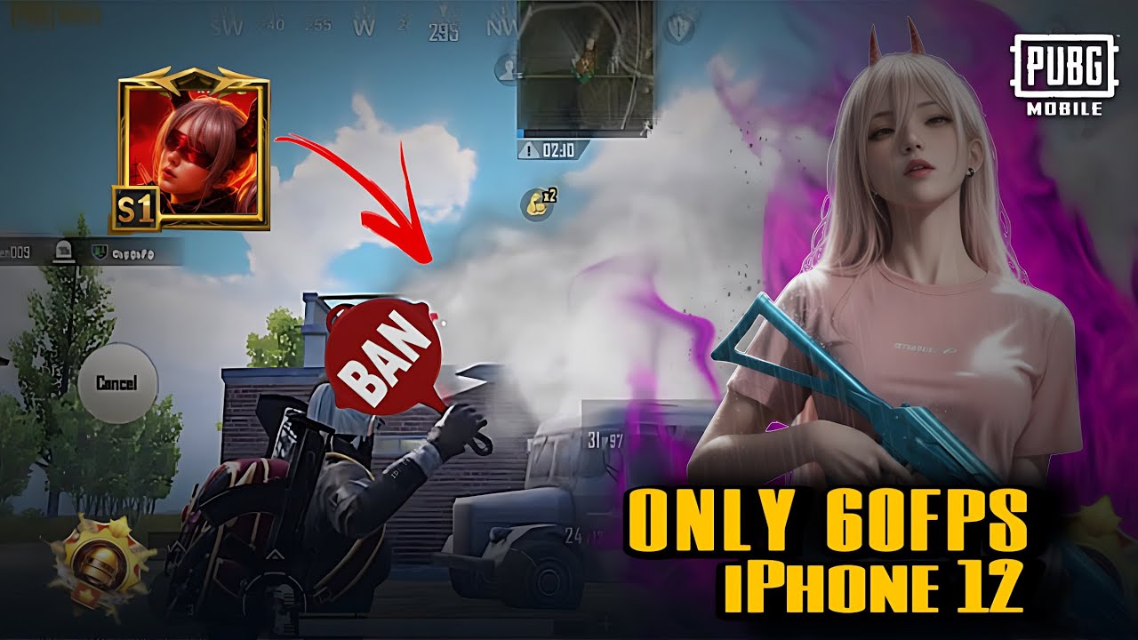 iPhone 12 🥷🏻 60 fps PUBG mobile montage alone death