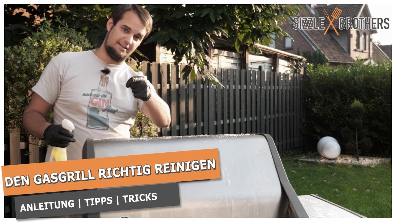Gasgrill richtig reinigen | Grillrost reinigen | Grillreiniger