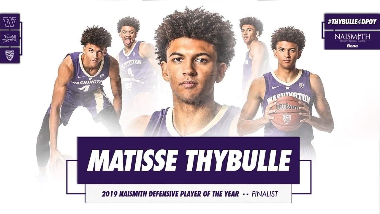 Men's Basketball: Matisse Thybulle 4 Defensive Player of the Year