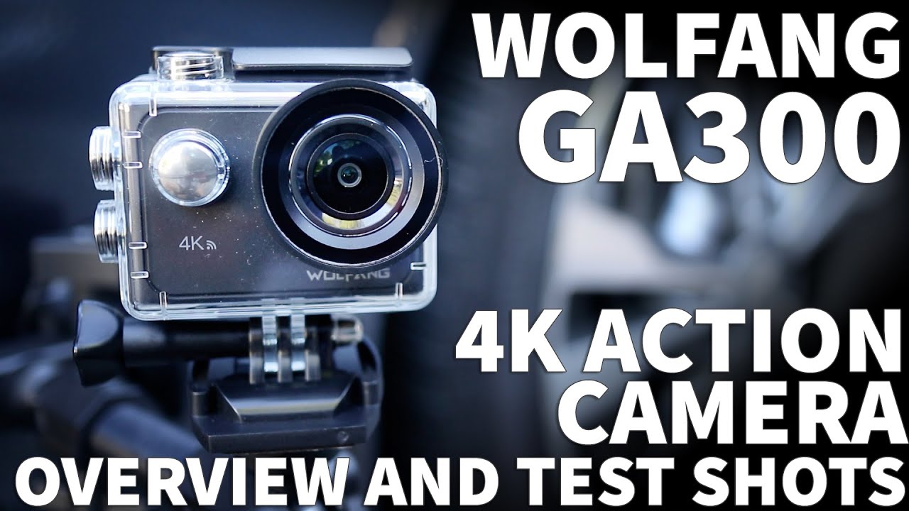 Wolfang 4K Action Camera Overview and Test Shots - 4K Waterproof GoPro Alternative 4k Sport Camera