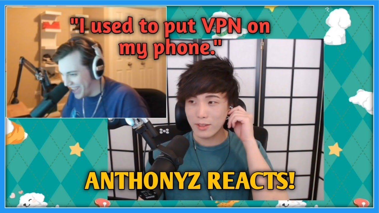AnthonyZ REACTS to Sykkuno's Troll Way of Advertising his Sponsor