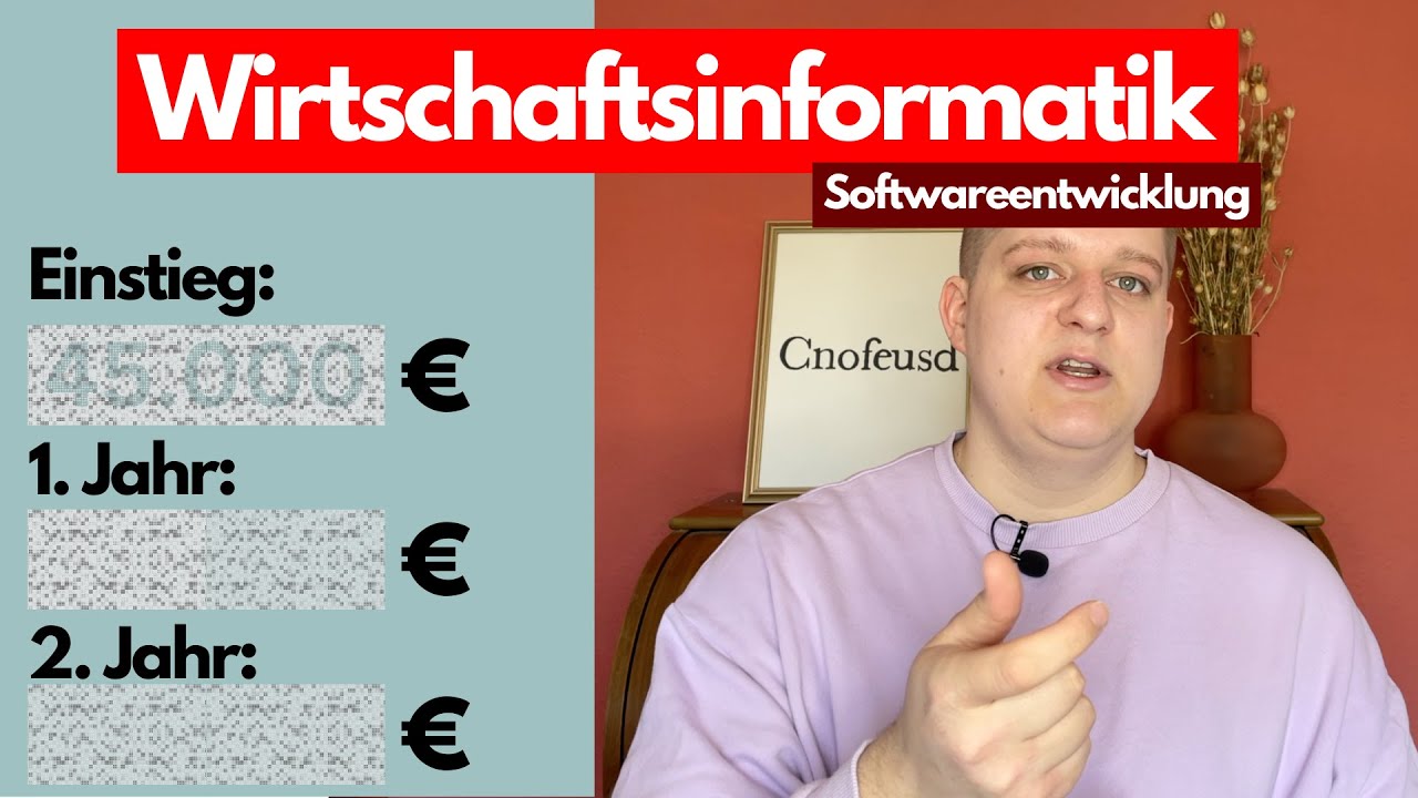 Wirtschaftsinformatik Gehalt und Chancen als Softwareentwickler:in | Wirtschaftsinformatik Studium