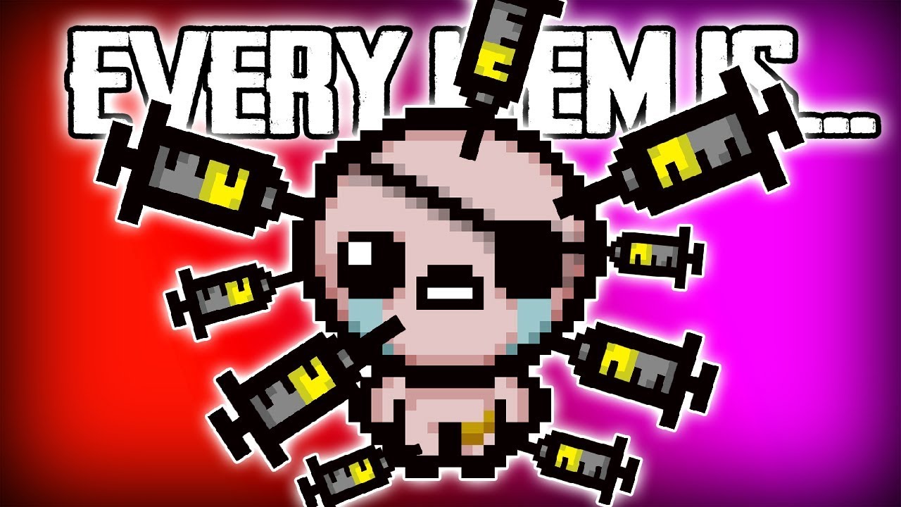Every Item is EXPERIMENTAL TREATMENT - Custom Afterbirth+ Challenge