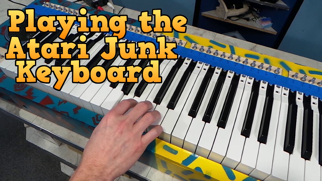 Играем на Atari Junk Keyboard Бэна Хэка