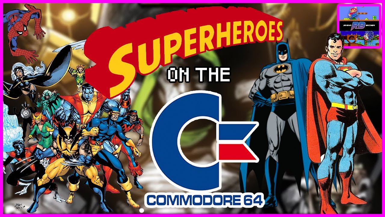 Superheroes on the COMMODORE 64