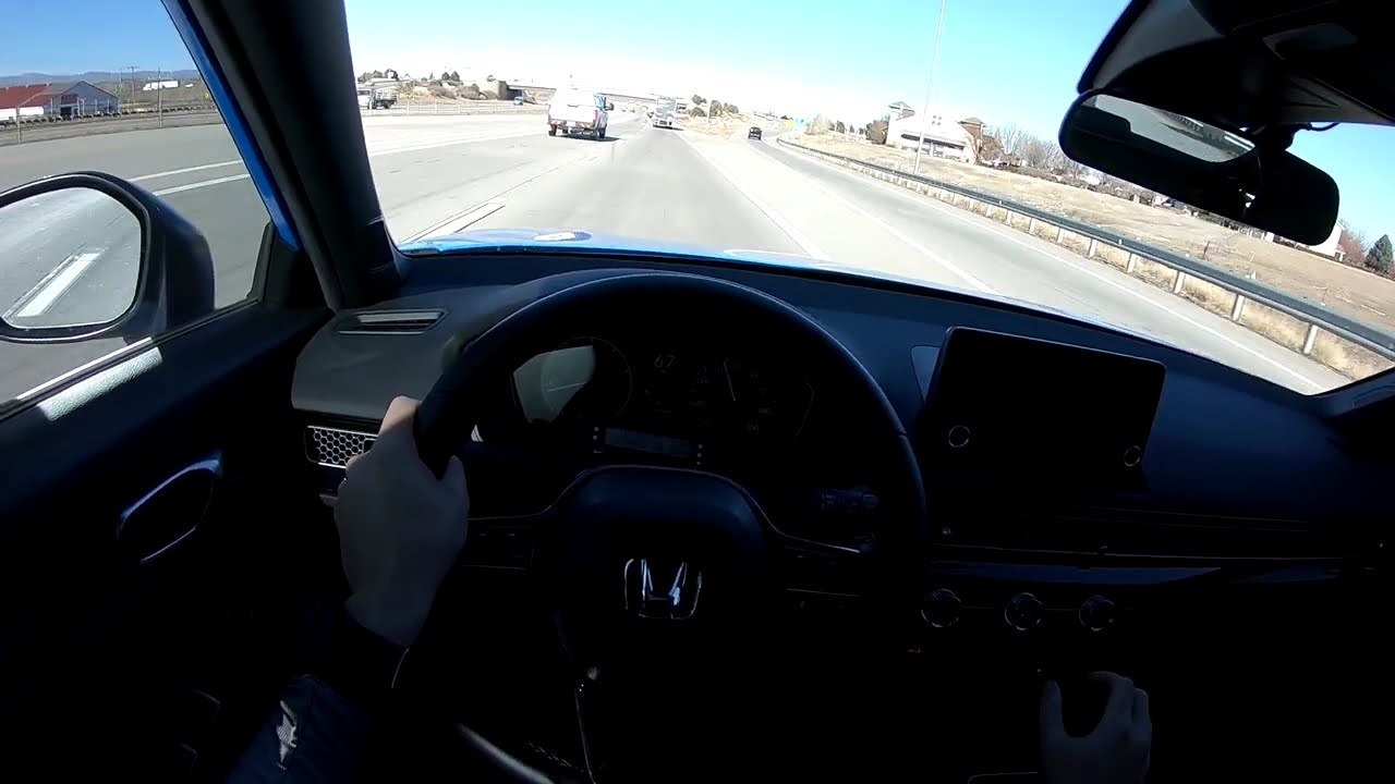2024 Honda Civic Sport 6MT POV Drive