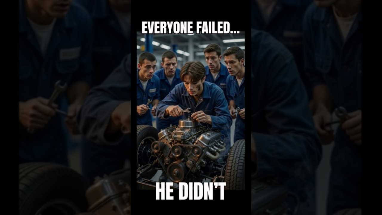 Everyone Failed&hellip; But the Small-Town Kid Fixed the Engine