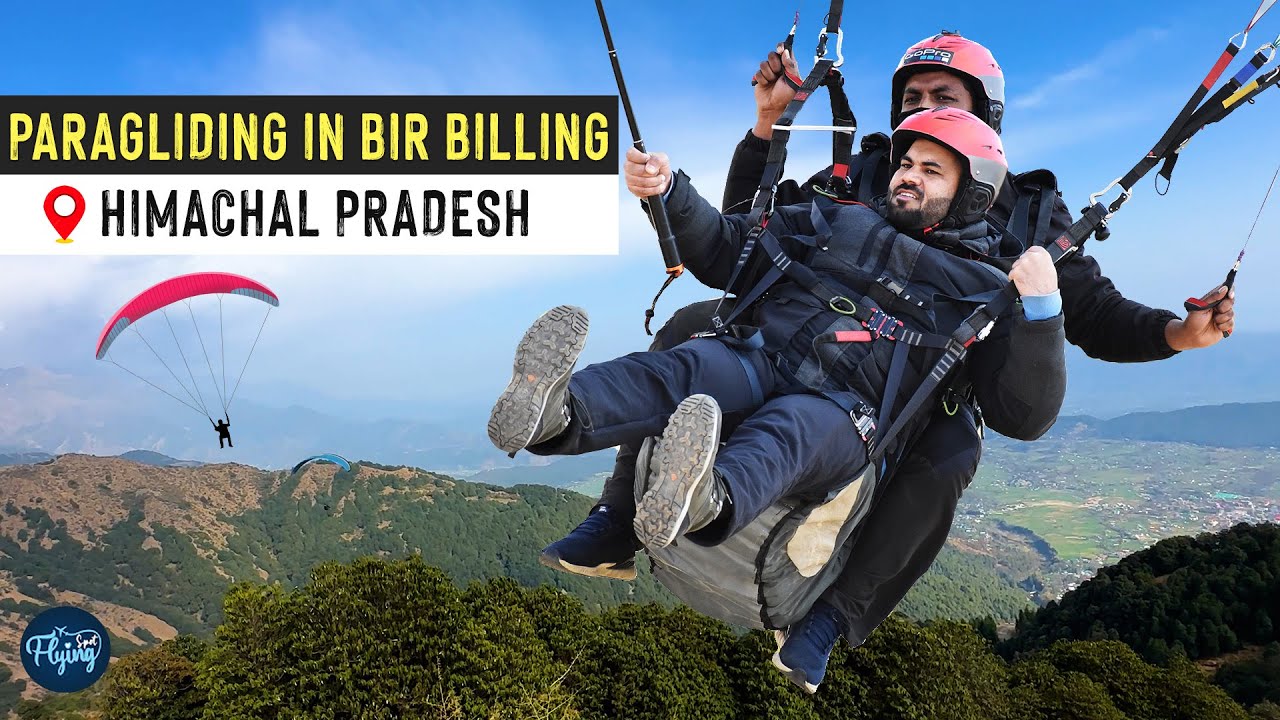 Paragliding in Bir Billing | Himachal Pradesh |&nbsp;Flying Spot