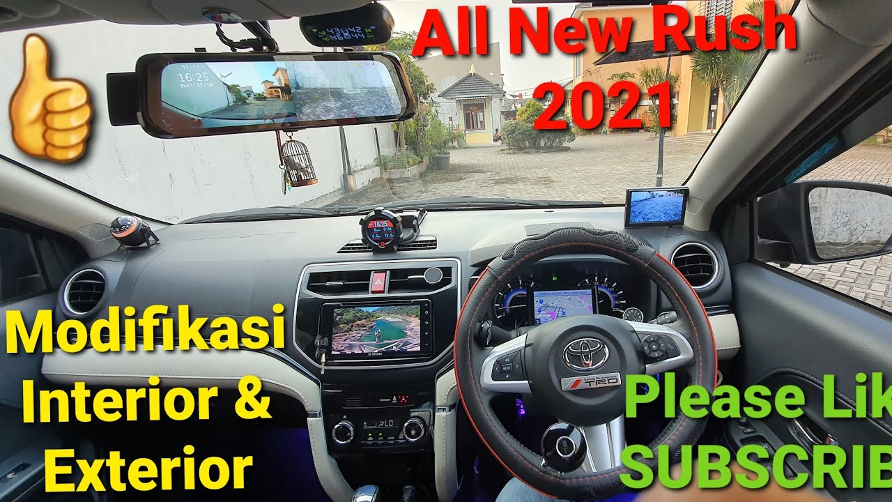 Modifikasi Interior & Exterior All New Rush 2021,Please Like & Subscribe..