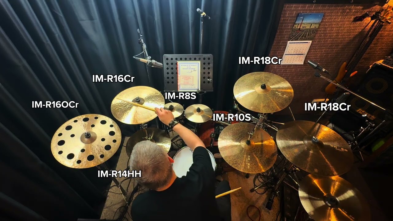 Immortal Raw B25 Chang Cymbals – Demo Solo+Full