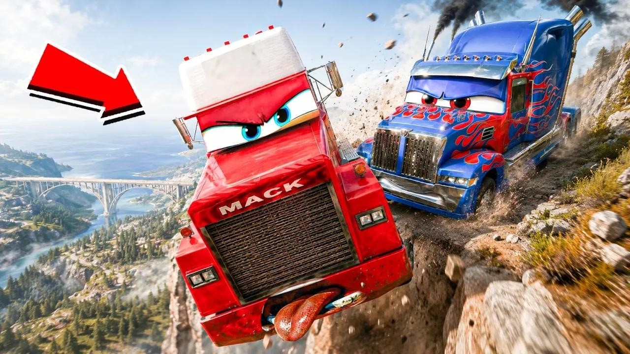 Ho lanciato il Mack proibito gi&ugrave; dalla scogliera su GTA 5