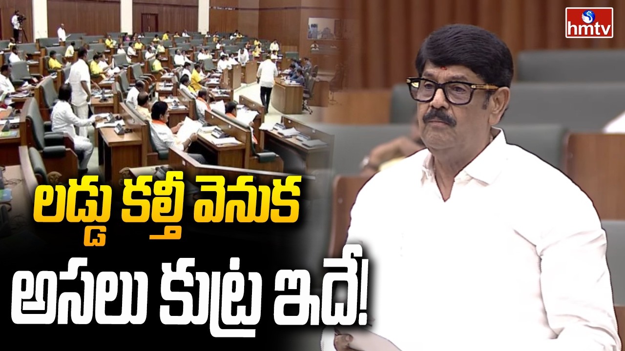 లడ్డు కల్తీ వెనుక అసలు కుట్ర ఇదే! Anam Ramanarayana Reddy On Tirumala Laddu Ghee Adulteration | hmtv