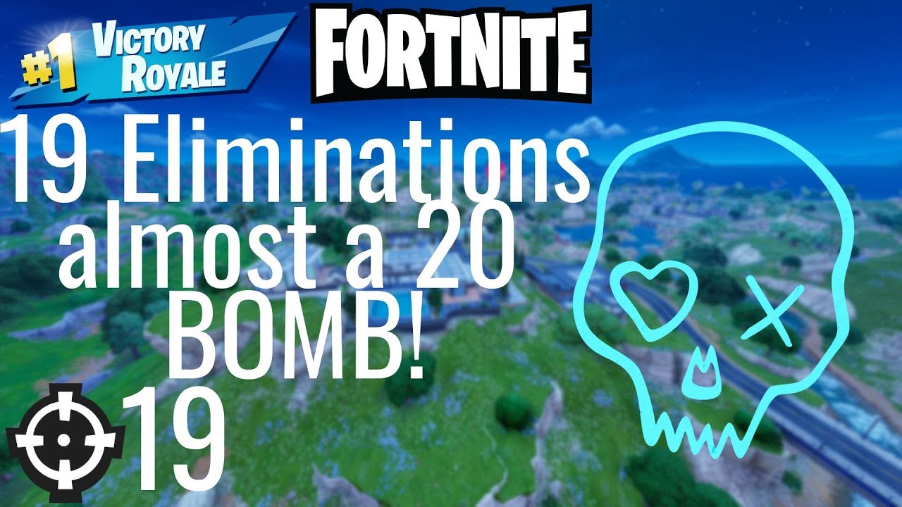 Playing Fortnite Solo A 20 BOMB CLOSE END OF THE GAME!