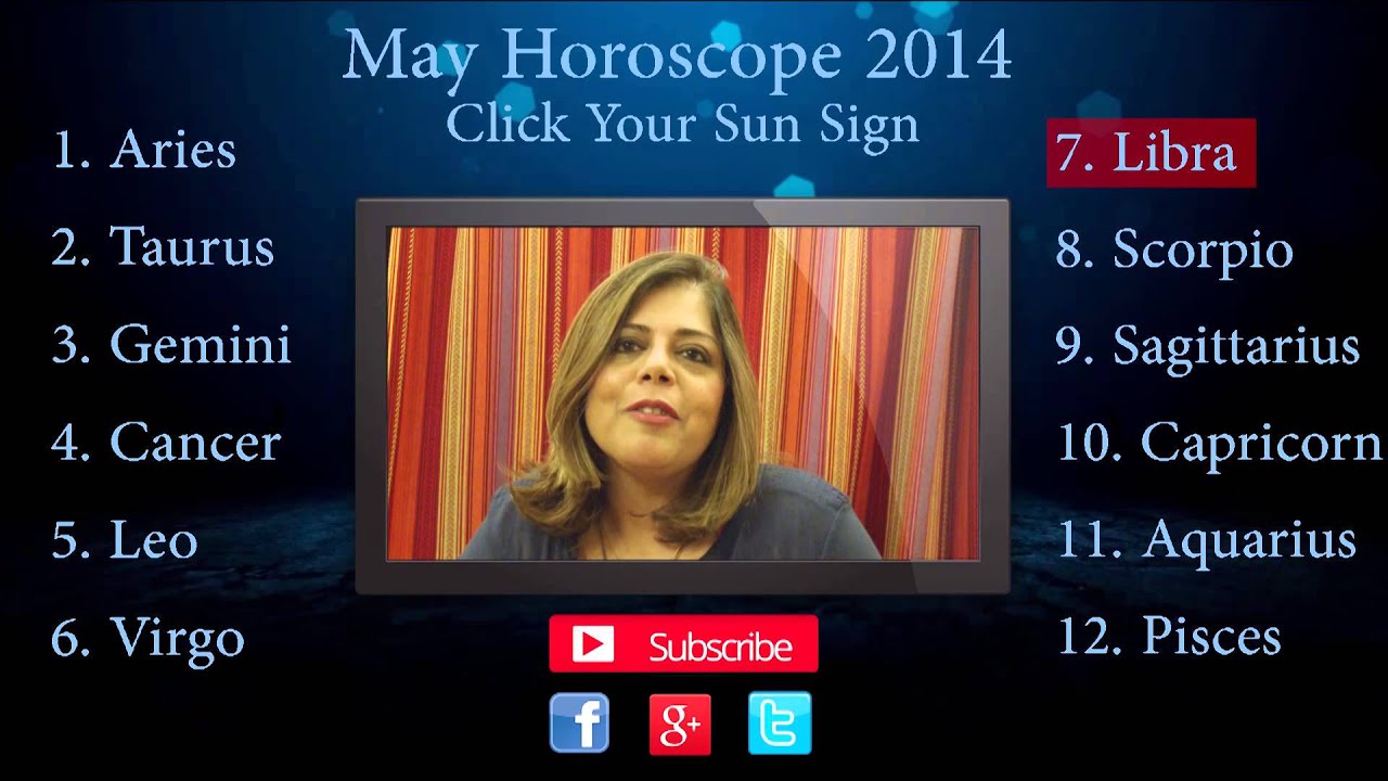 Horoscope May 2014