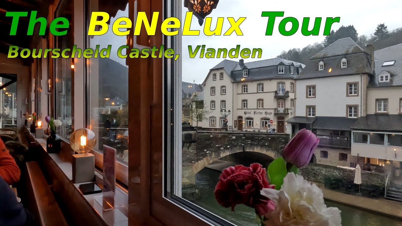 The BeNeLux Tour; Part 9: BOURSCHEID Castle & VIANDEN, Luxemburg