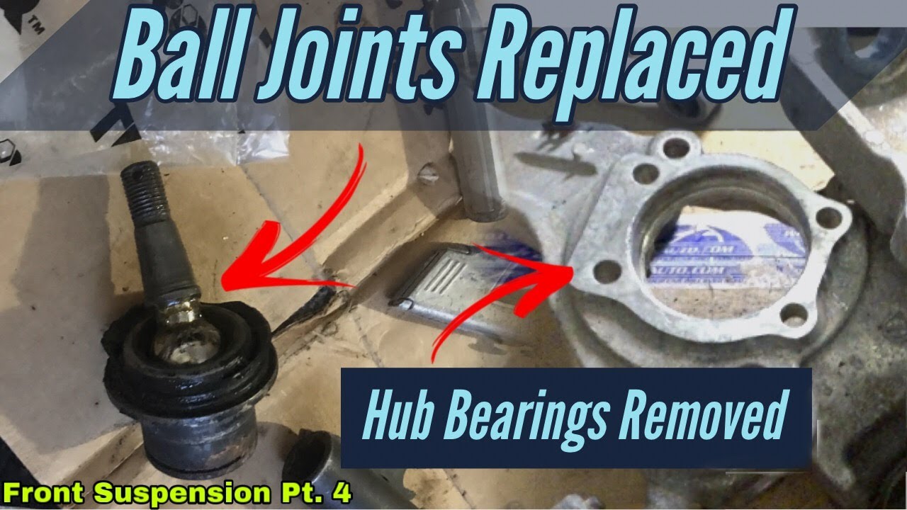 Ep 14. | 350z/G35 Complete Ball Joint Replacement + How to Remove Front Hub/Wheel Bearings