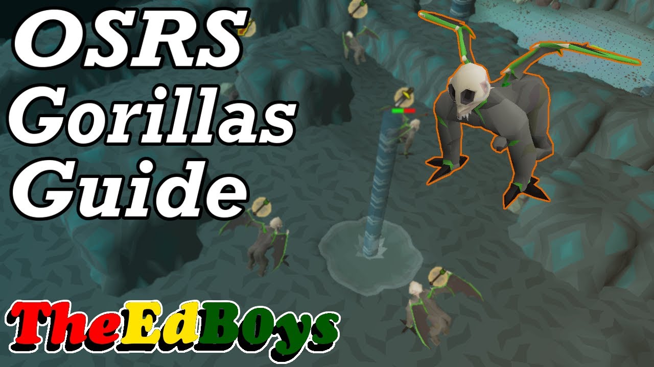 OSRS Demonic Gorilla Guide | Old School Runescape How to Fight Gorillas