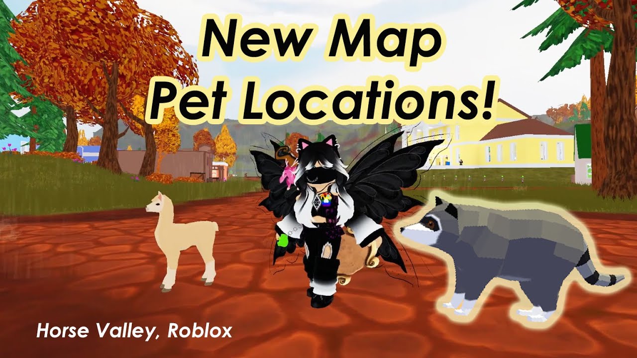 All Pet Locations on the New Map! (Horse Valley, Roblox)