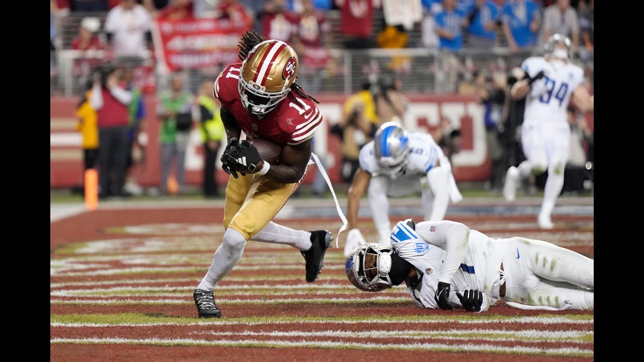 Brandon Aiyuk - Highlights - NFC Championship - San Francisco 49ers vs Detroit Lions