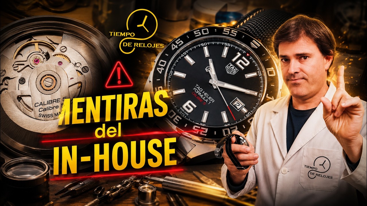 RELOJES con Calibres IN-HOUSE: el alto precio de los movimientos MANUFACTURA